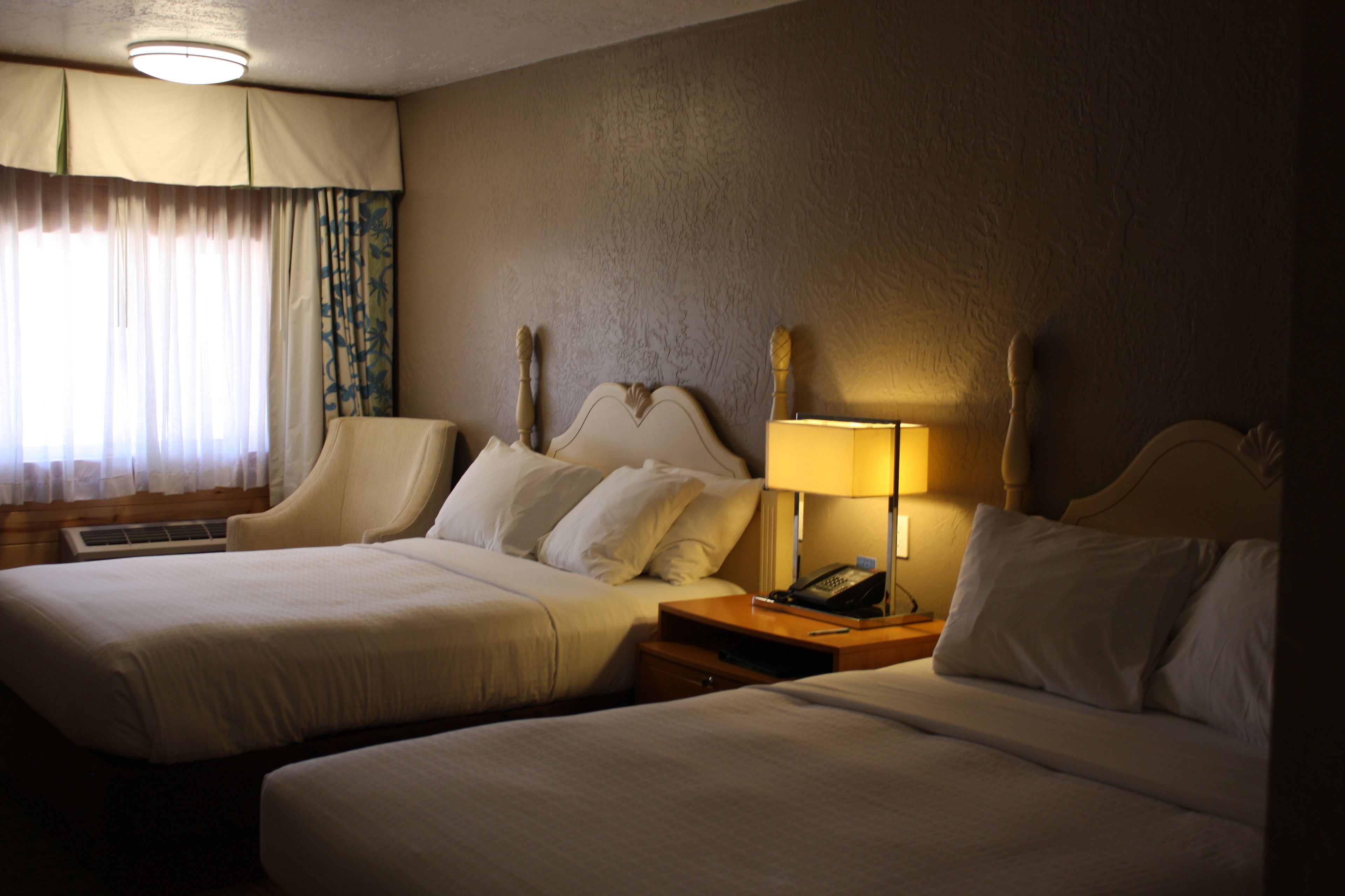 down duvets, desk, blackout curtains, free wifi