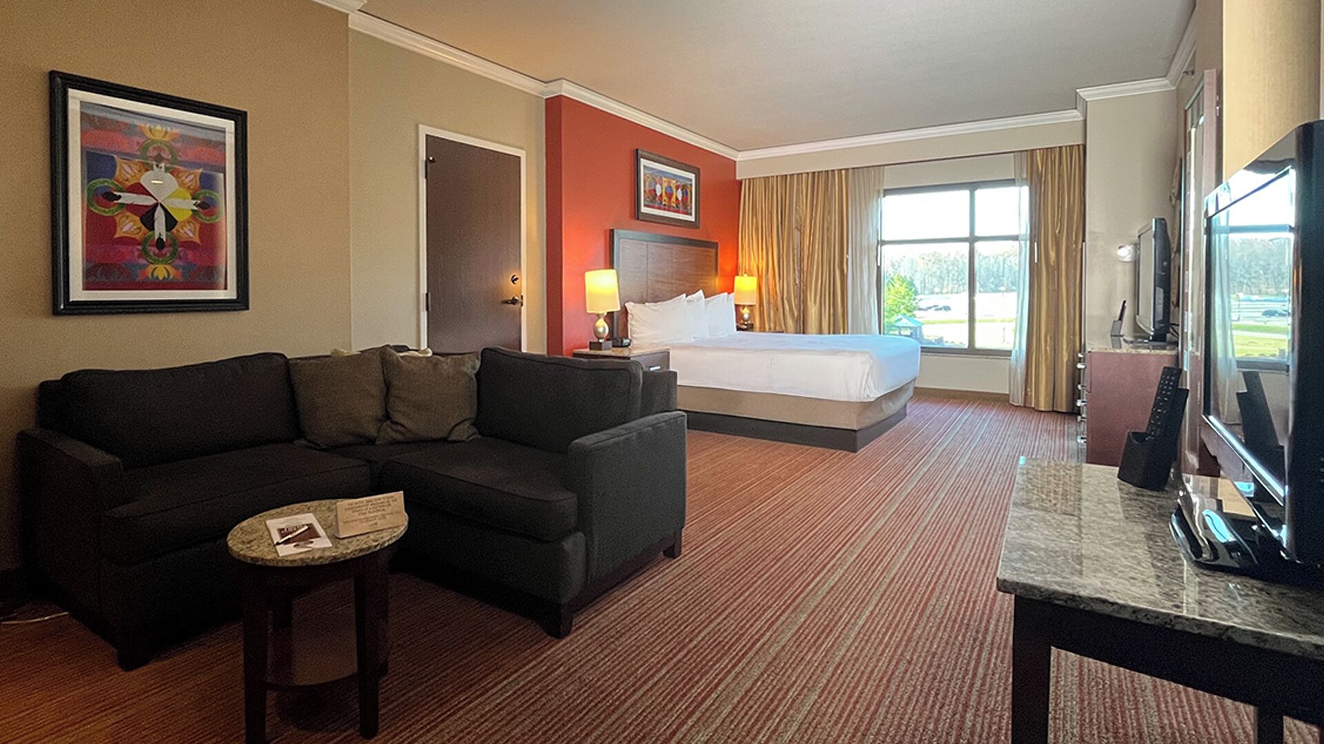 Suite junior, 1 cama King size | Ropa de cama de alta calidad, edredón y camas con pillow-top 