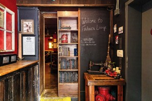 Reception - Firehouse Hostel (Austin)