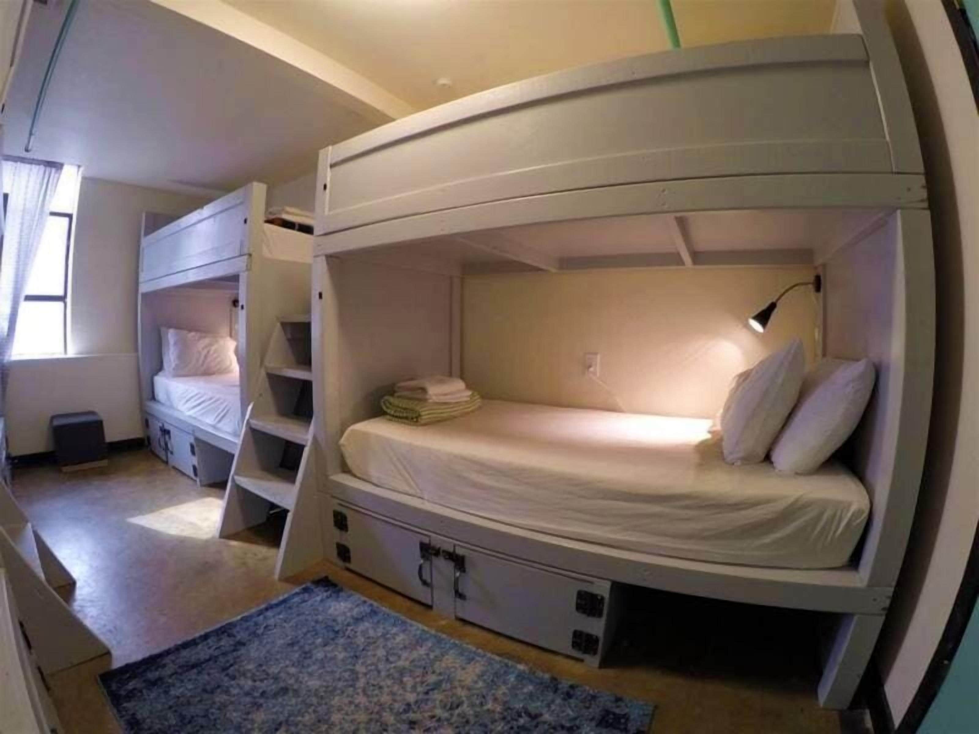 Economy-fællessovesal - mænd/kvinder | Gratis Wi-Fi, sengetøj