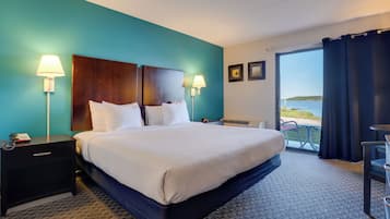 Blackout curtains, iron/ironing board, free WiFi, bed sheets