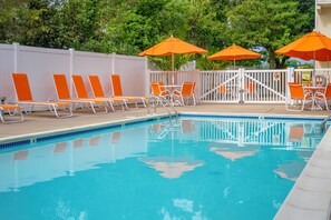 Seasonal outdoor pool