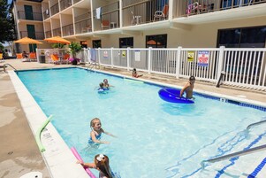 Seasonal outdoor pool