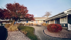 Premium bedding, blackout curtains, iron/ironing board, free WiFi