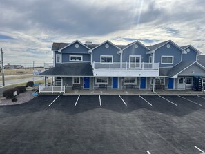 Dobbeltrom – standard, 2 dobbeltsenger | Utsikt fra rommet