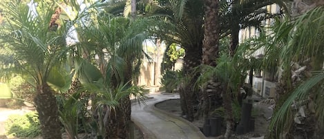 Overnattingsstedets uteområder