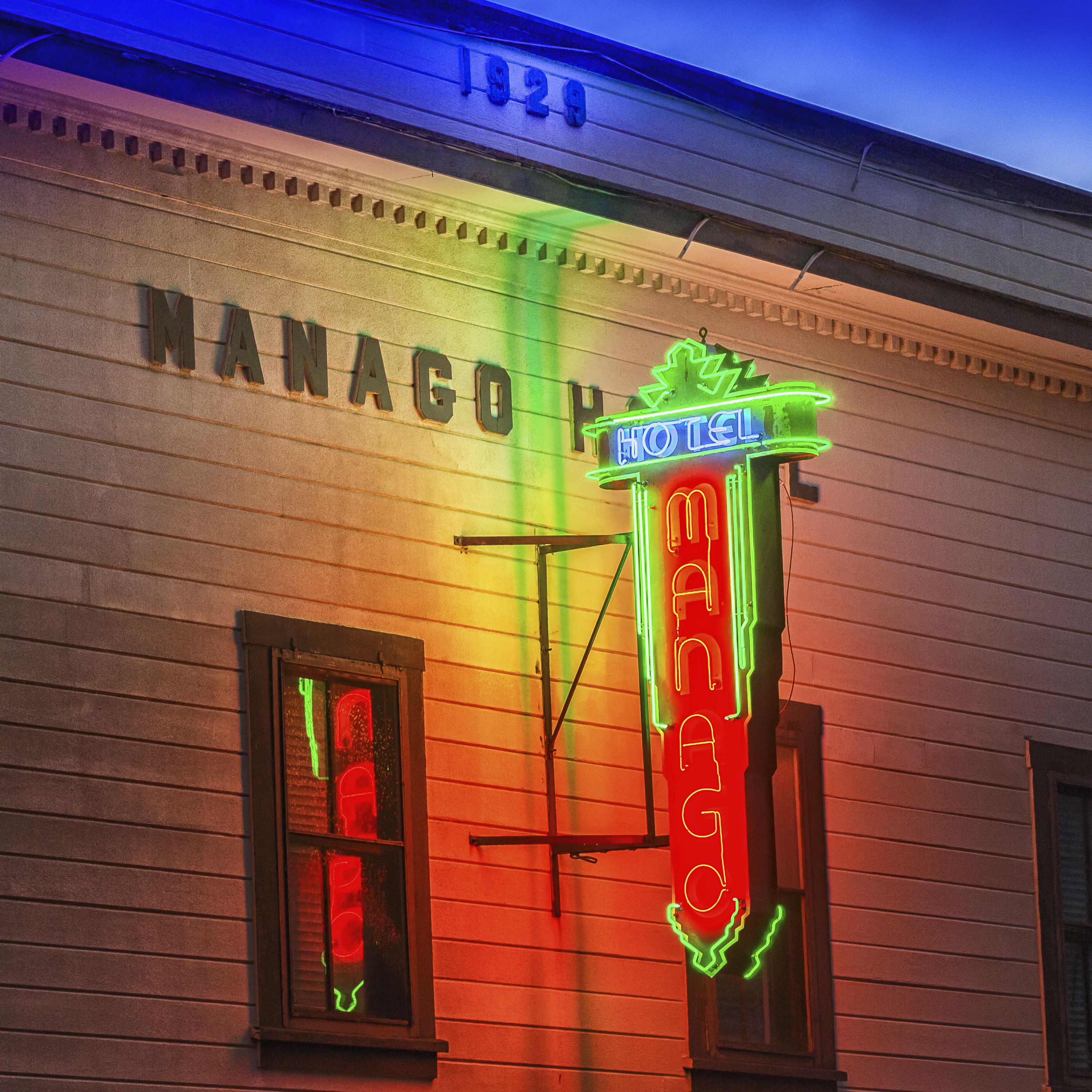 front of property – evening/night