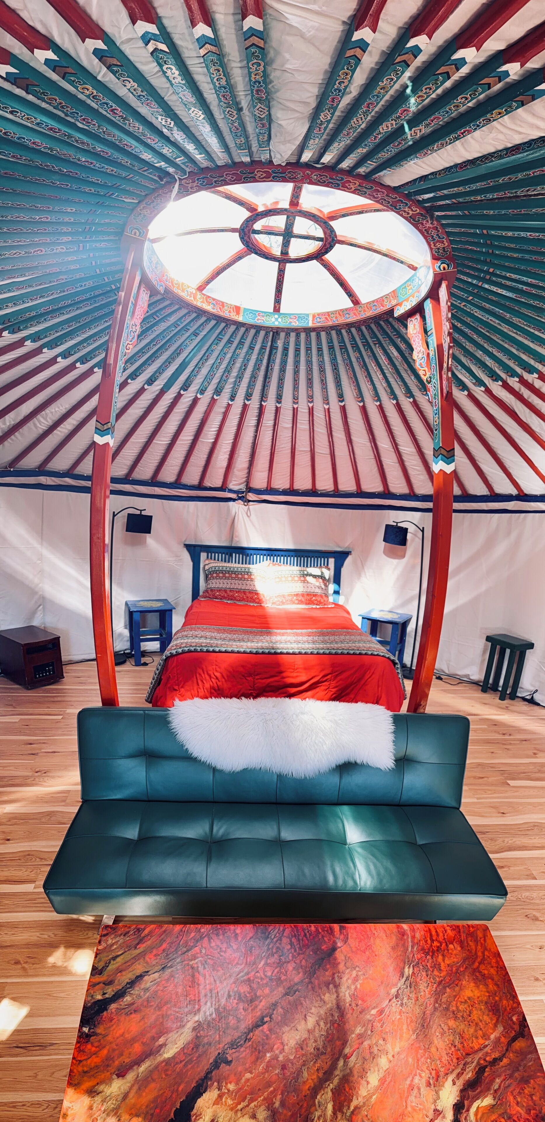 Deluxe tent | Lakens van Egyptisch katoen, luxe beddengoed, individueel gedecoreerd