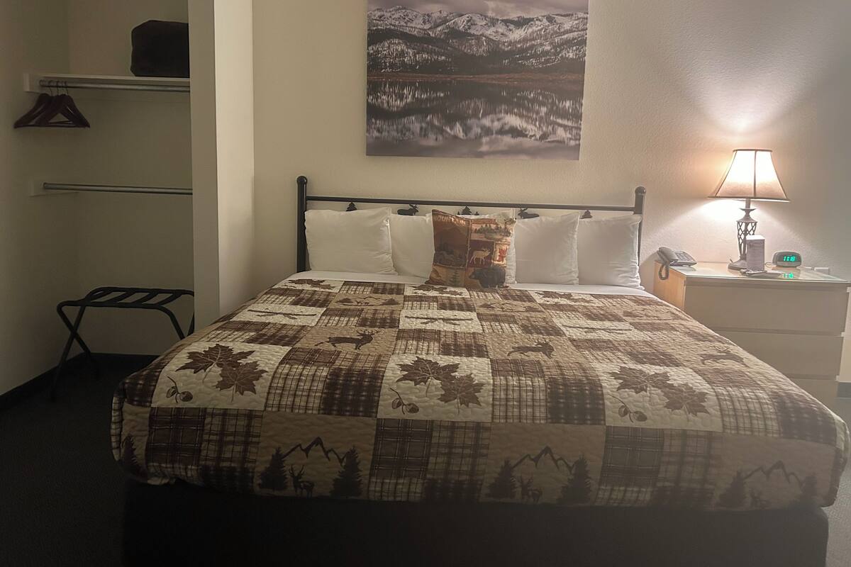 Comfort eenpersoonskamer, 1 kingsize bed, toegankelijk voor rolstoelgebruikers, niet-roken