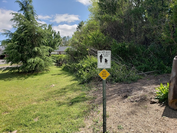 Overnattingsstedets uteområder