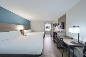 Desk, iron/ironing board, free WiFi, bed sheets