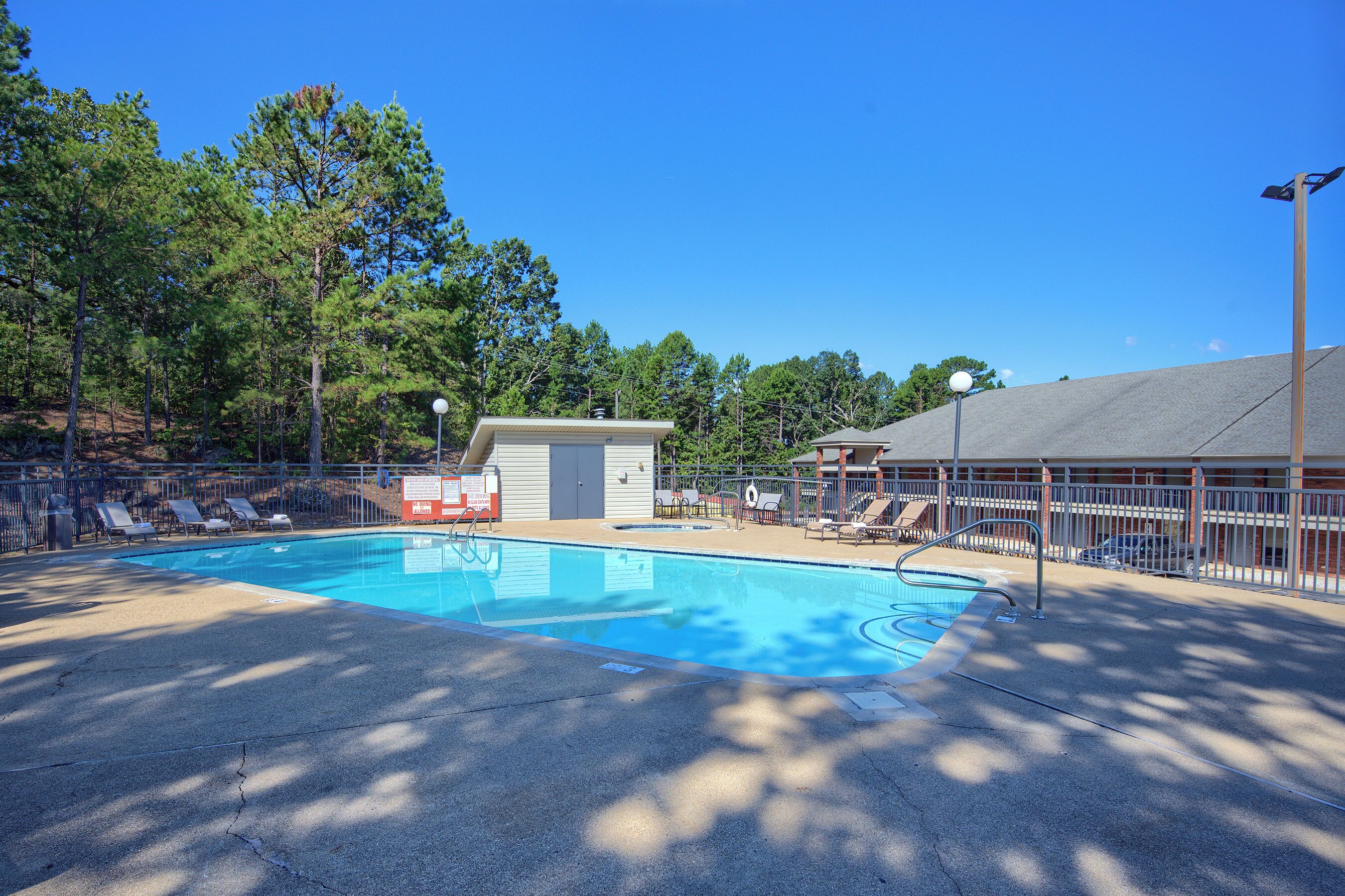 Seasonal outdoor pool