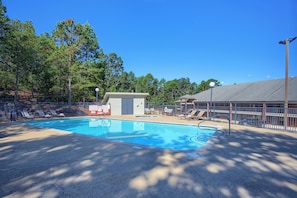 Seasonal outdoor pool