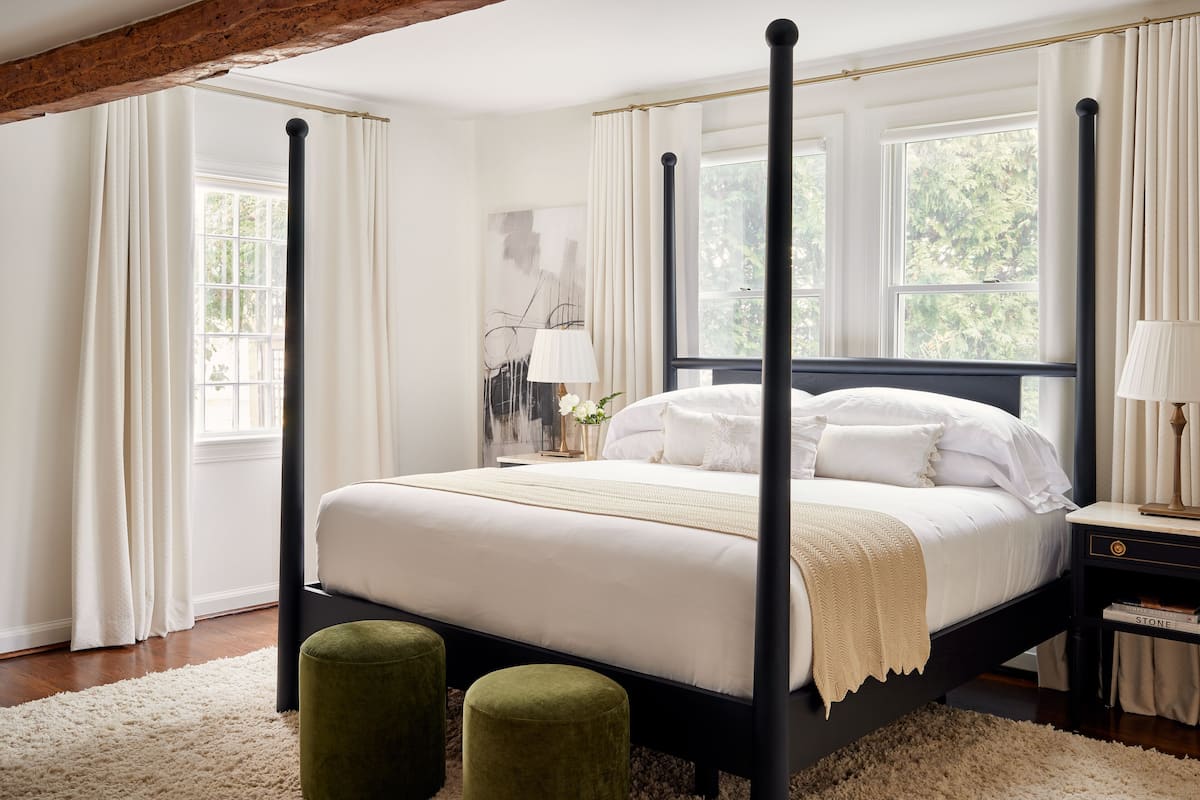 william jefferds suite - jefferds house | 1 bedroom, hypo-allergenic bedding, down duvets, pillow-top beds