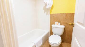 Free toiletries, towels, toilet paper