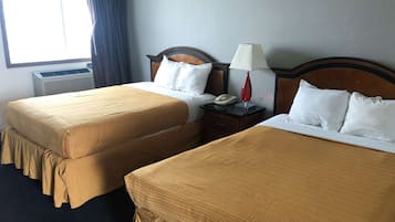 Standard Room, 2 Double Beds, Non Smoking, Refrigerator