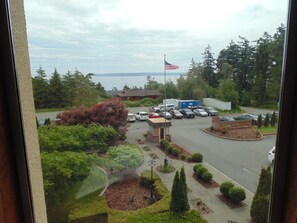 Honeymoon Suite, 1 King Bed, Ocean View | View from room - Manresa Castle (Port Townsend)