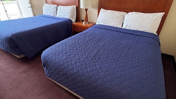 Standard Double Room, 2 Queen Beds | Free WiFi, bed sheets