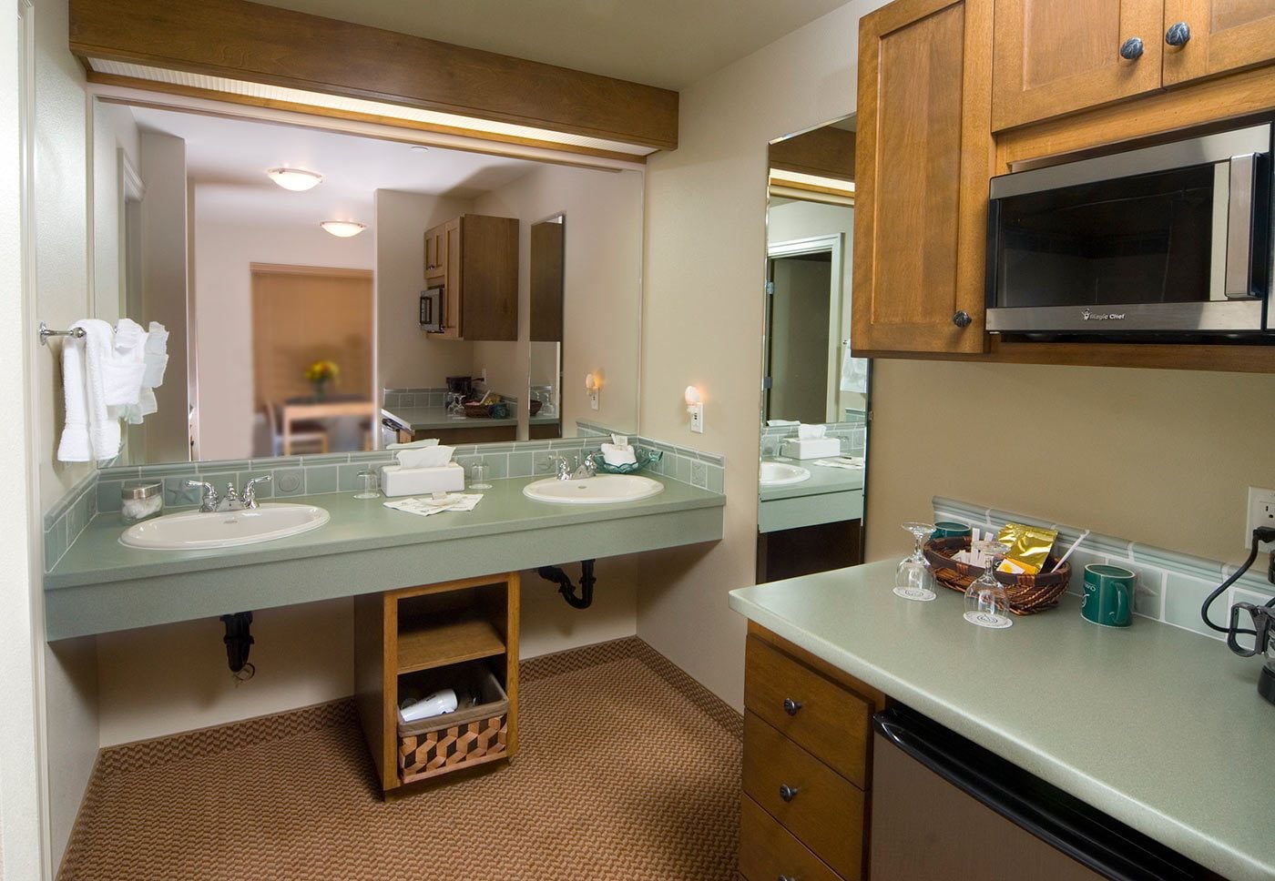 room, 1 king bed, balcony, oceanfront (fireplace & jacuzzi) | bathroom | combined shower/bathtub, hair dryer, bathrobes, towels