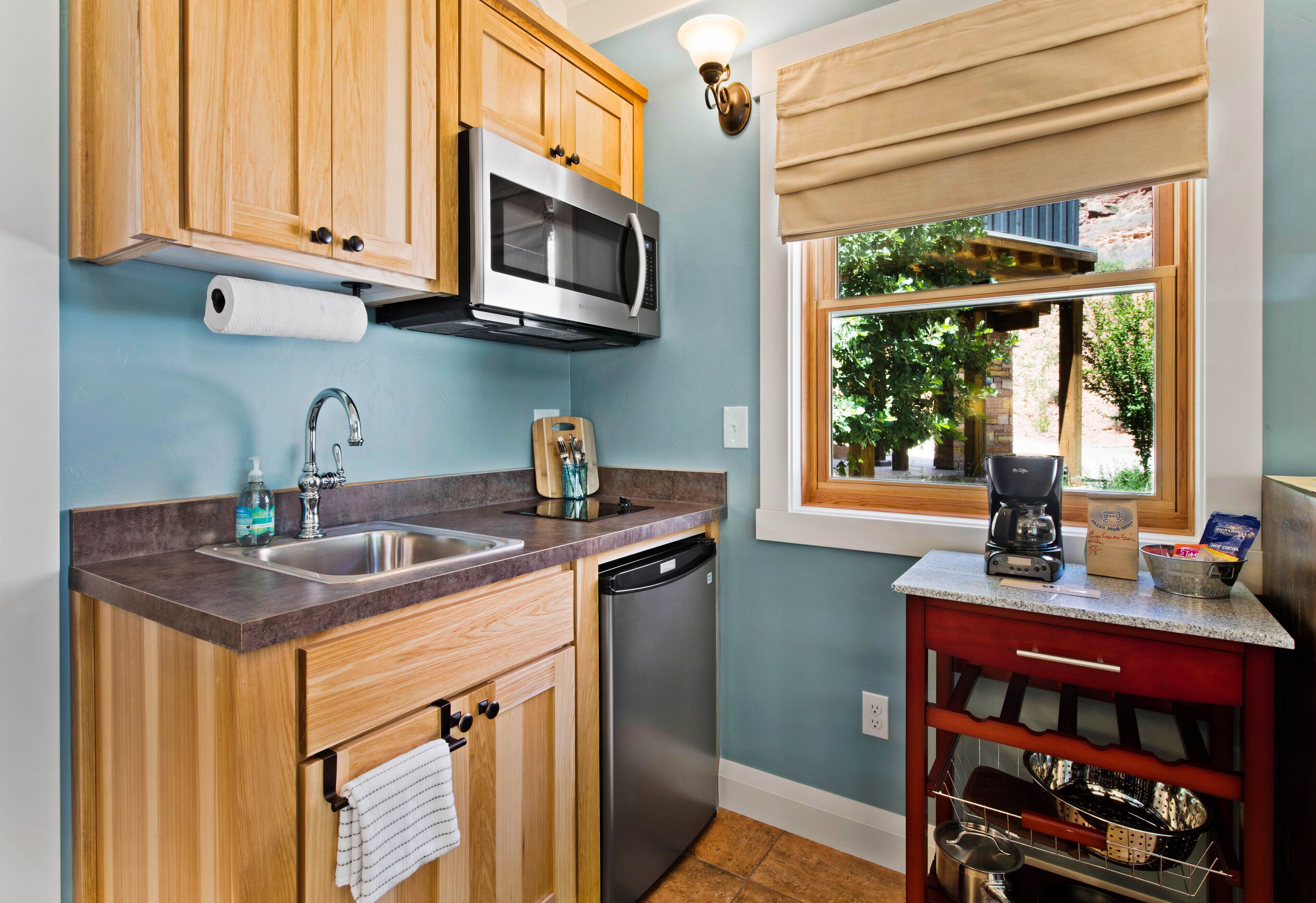 premium single bungalow, patio, kitchenette | premium bedding, pillow-top beds, soundproofing, iron/ironing board