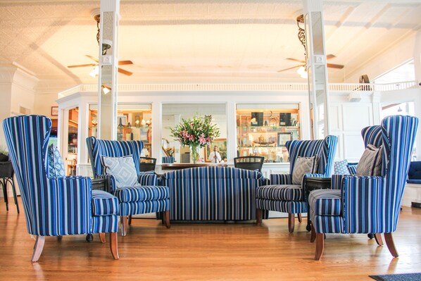 Lobby sitting area