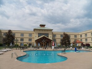 Udendørs pool, hytter (tillægsgebyr)