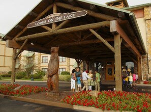 Front of property - Darien Lake Lodge on the Lake  (Corfu)