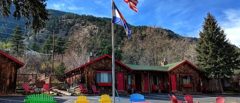 Voorkant van accommodatie