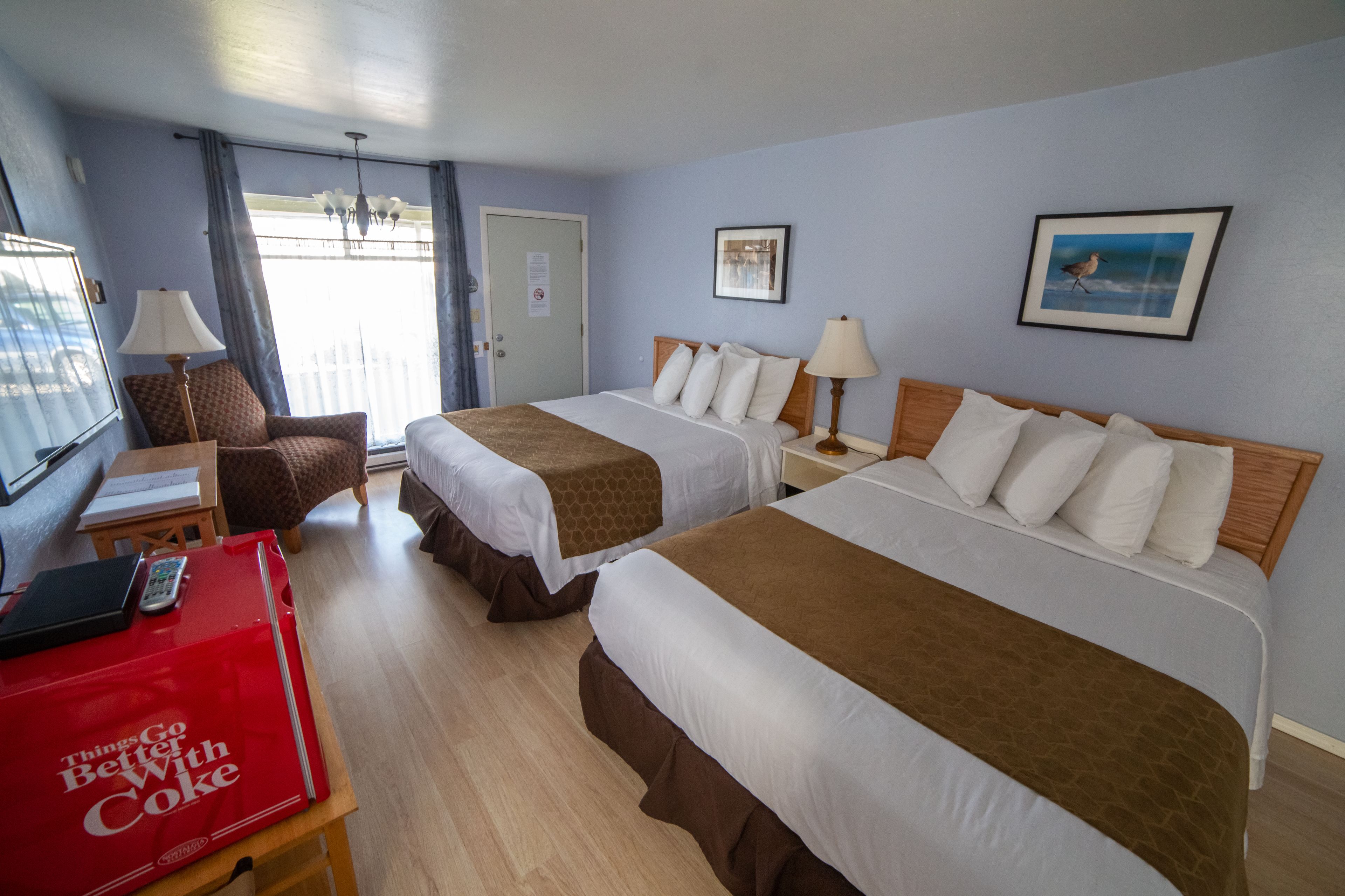 Standard Room, 2 Queen Beds | Individually decorated, individually furnished, free WiFi, bed sheets