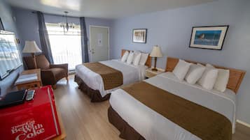 标准房, 2 张大床 | 特色装修、特色家居、免费 WiFi、床单