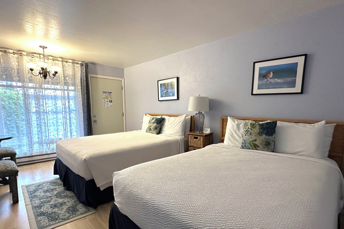Standard Room, 2 Queen Beds | Free WiFi, individually decorated, individually furnished, bed sheets
