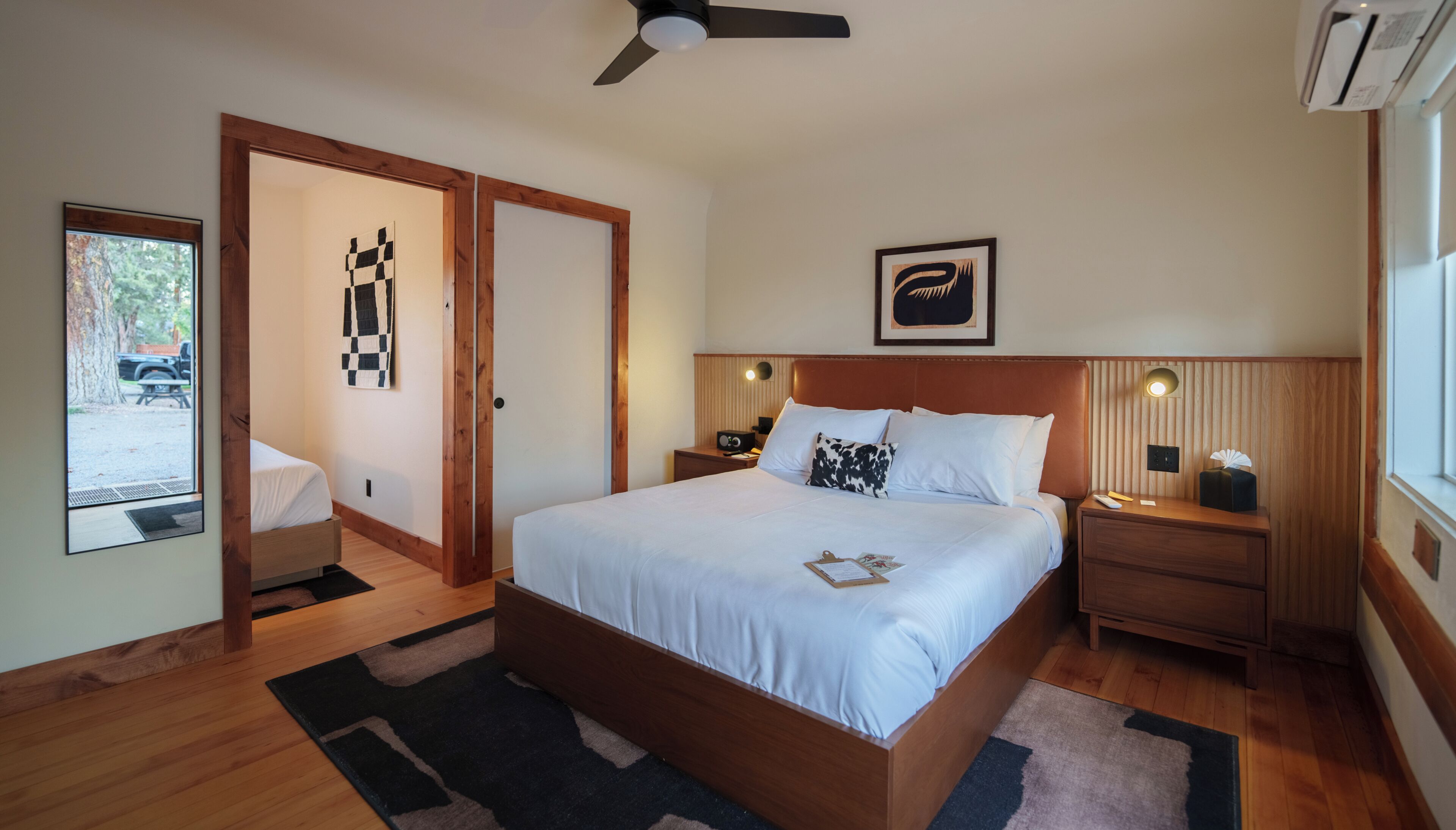 1 Queen, 1 Double Room | Premium bedding, individually decorated, individually furnished