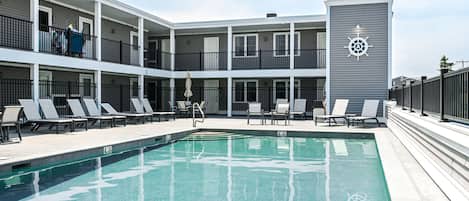 Seasonal outdoor pool