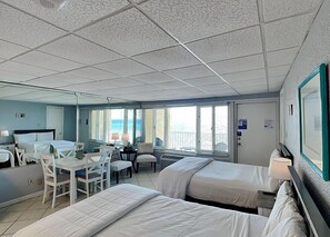Studio Suite, 2 Double Beds, Balcony, Ocean View (#507 - No Pets) | View from room