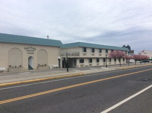 Majoituspaikan julkisivu