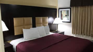 Ropa de cama de alta calidad y escritorio