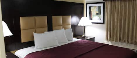 Ropa de cama de alta calidad y escritorio