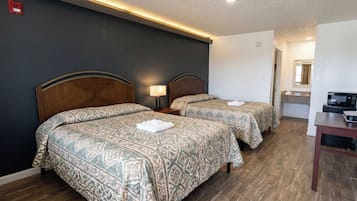 Free WiFi, bed sheets