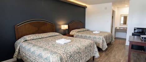 Free WiFi, bed sheets