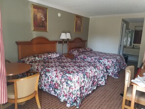 Desk, iron/ironing board, free WiFi, bed sheets