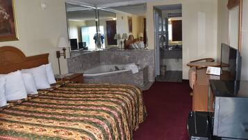 Comfort Room, 1 King Bed | Schreibtisch, Bügeleisen/Bügelbrett, kostenloses WLAN, Bettwäsche