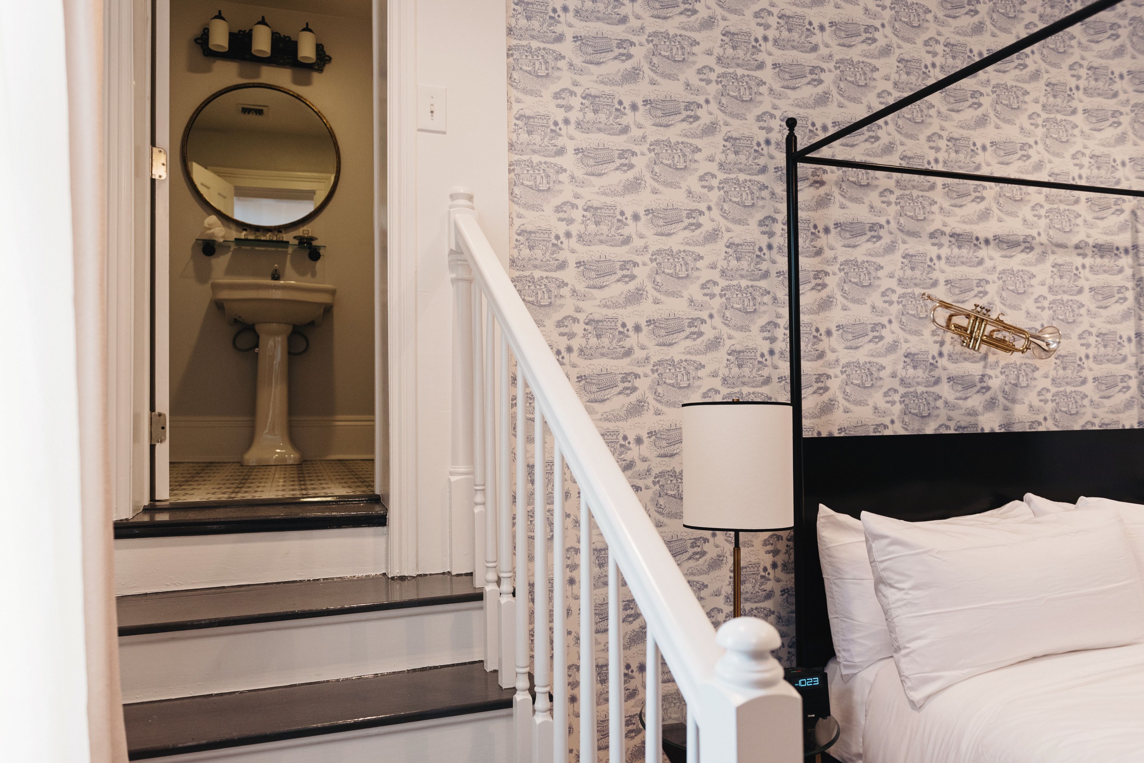 designer toiletries, hair dryer, bathrobes, towels