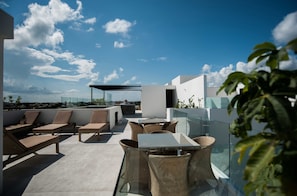 Terrasse au soleil
