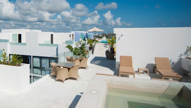 Rooftop pool - Armonia Suite 303 (Playa del Carmen)