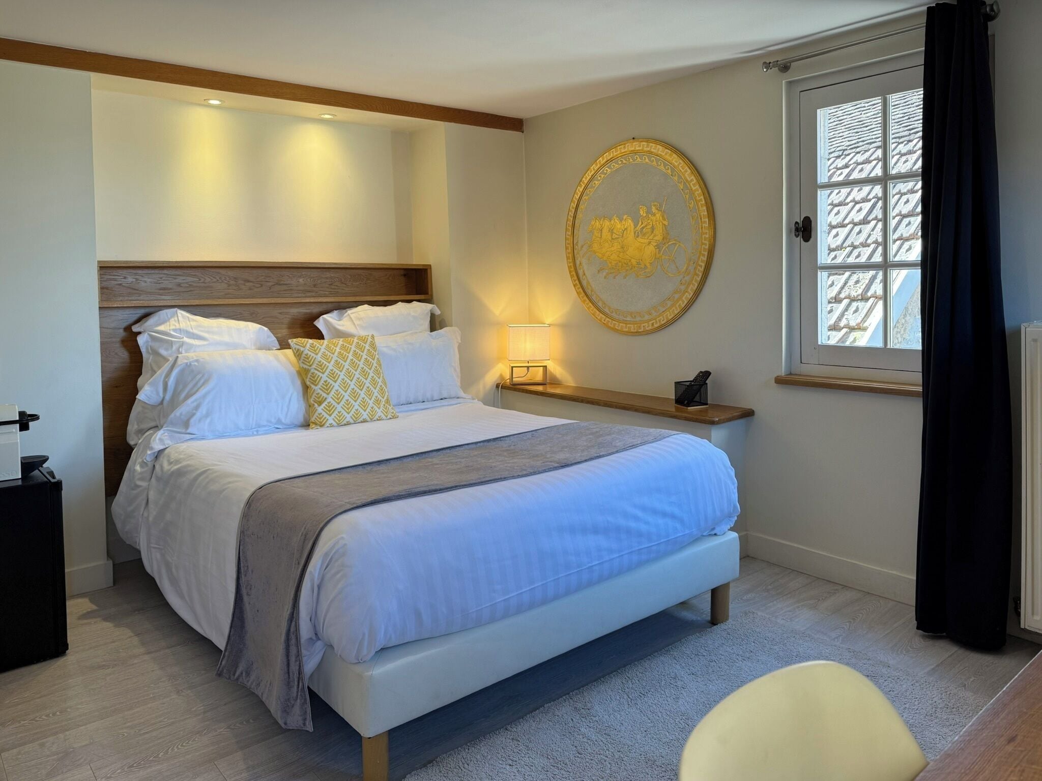 Chambre Double (Kandinsky) | Minibar, décoration personnalisée, ameublement personnalisé, bureau