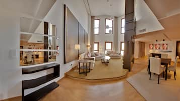 Duplex, 2 quartos | Sala de estar
