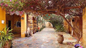 Entrada de la propiedad