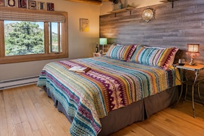 1 habitación y ropa de cama de alta calidad