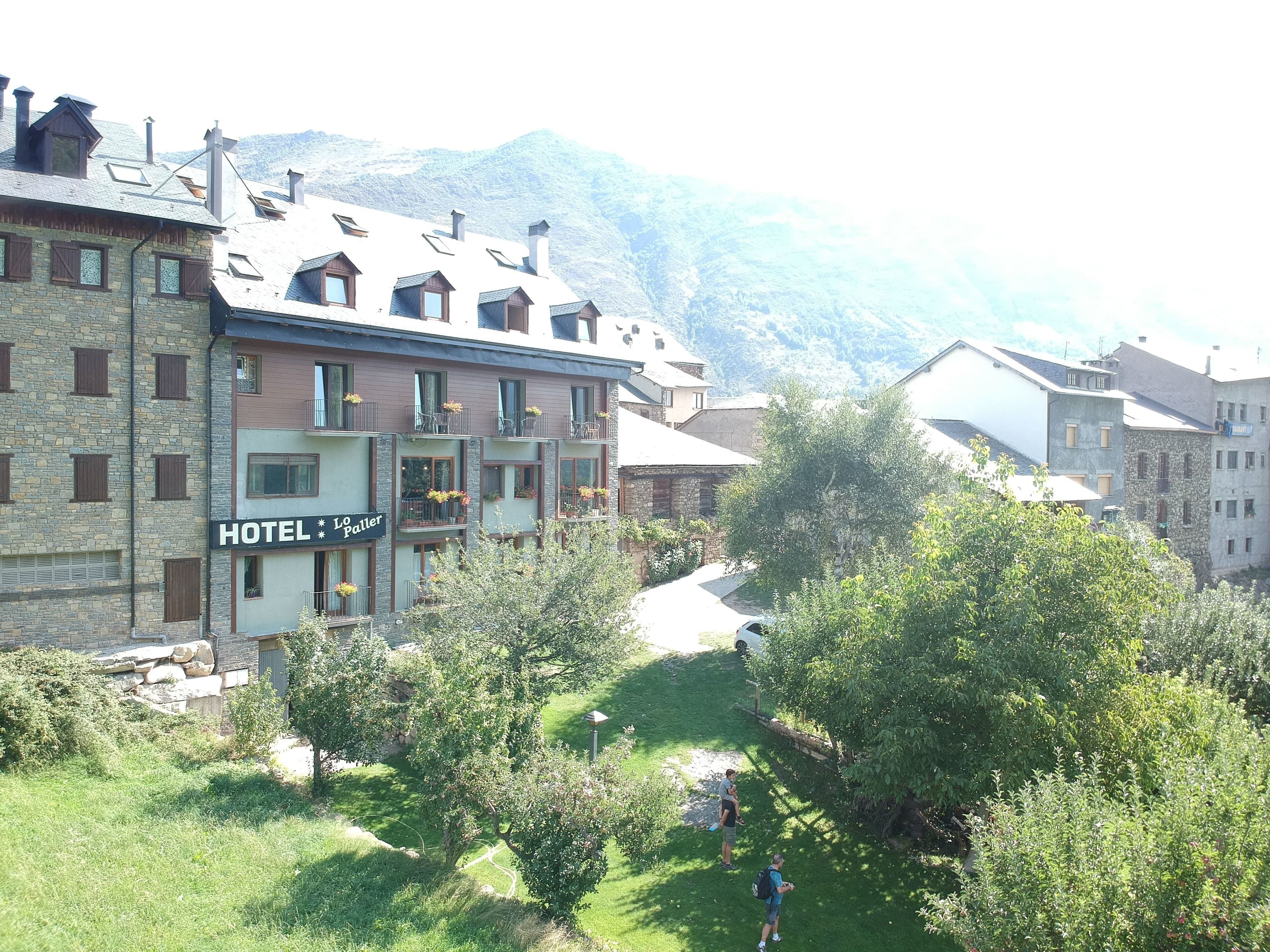 Façade de l’hébergement