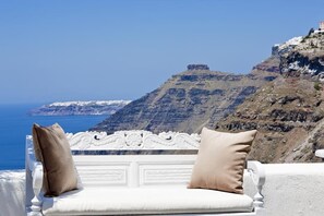 View from property - Thireas Hotel (Santorini)